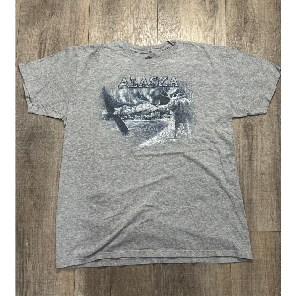 Vintage Hard Rock Cafe City T-Shirt Mens XL Anchorage Alaska Limited Edition